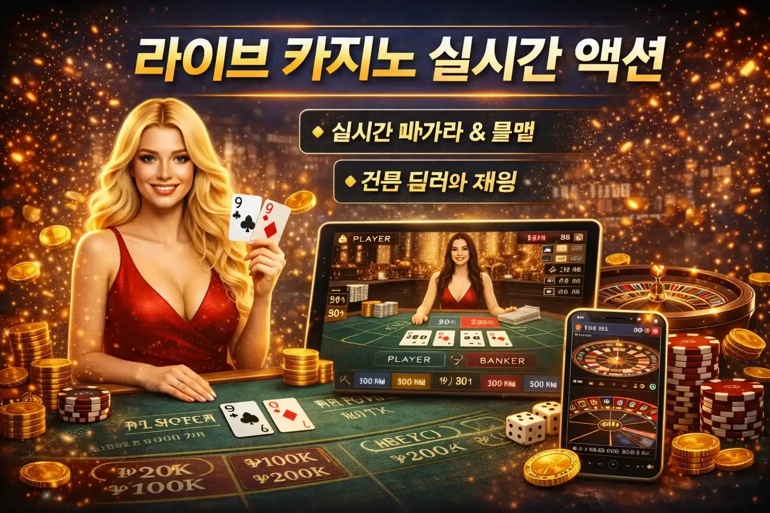 라이브 카지노 실시간 액션