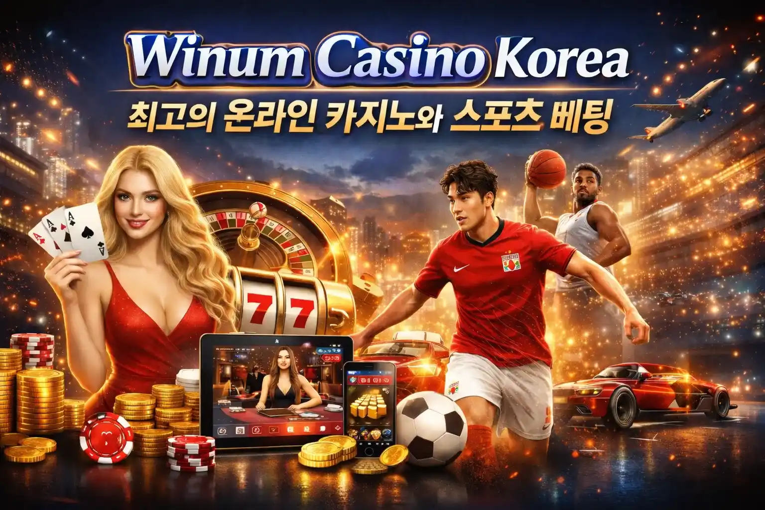 Winum Casino Korea - 온라인 카지노 & 스포츠 베팅 | 500% 환영 보너스